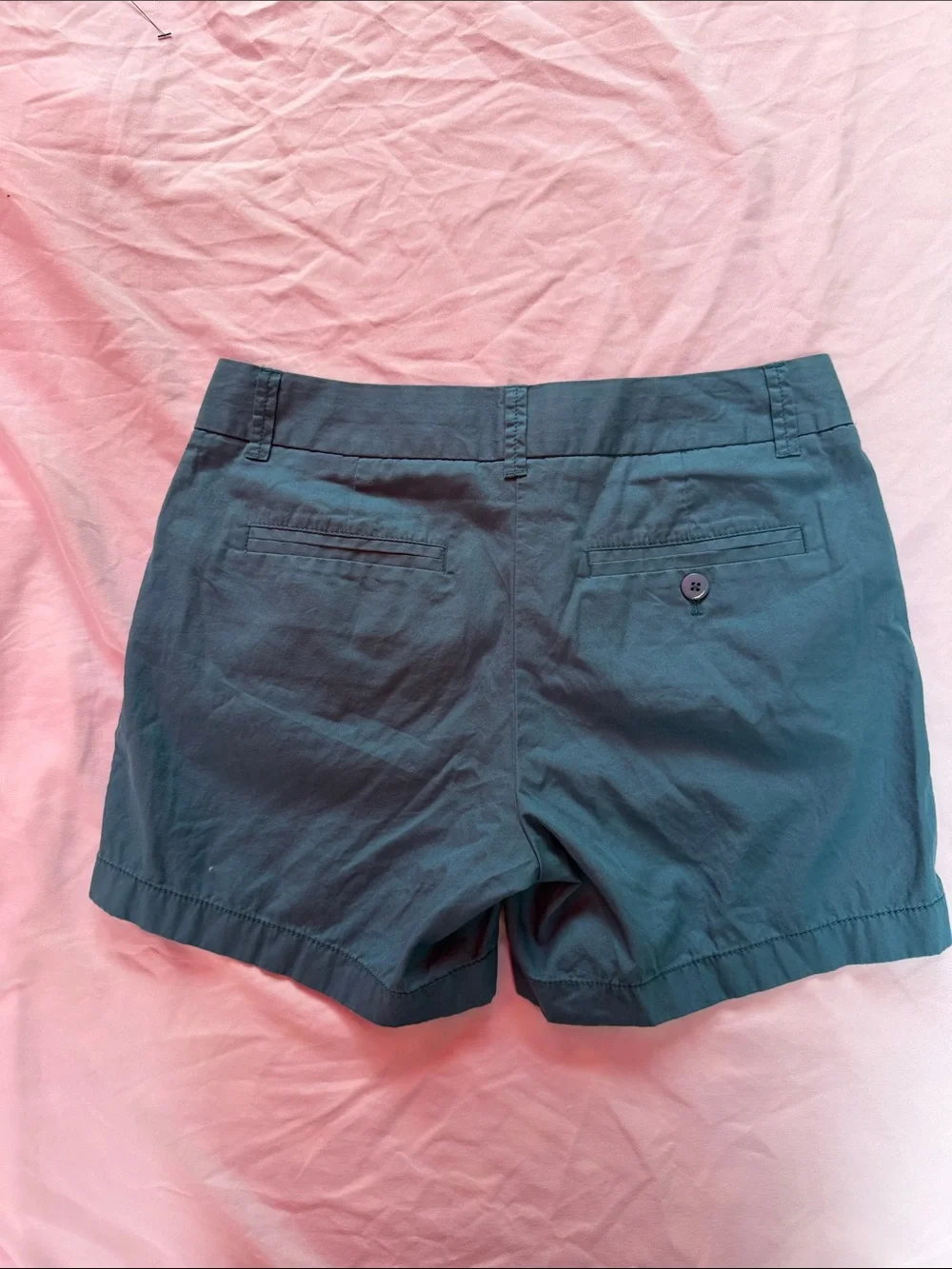 J. Crew Teal Chino Bermuda Shorts